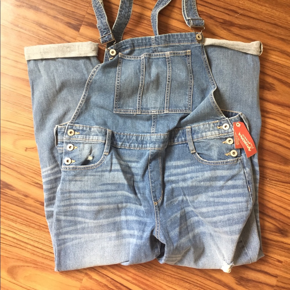 Denim Overalls